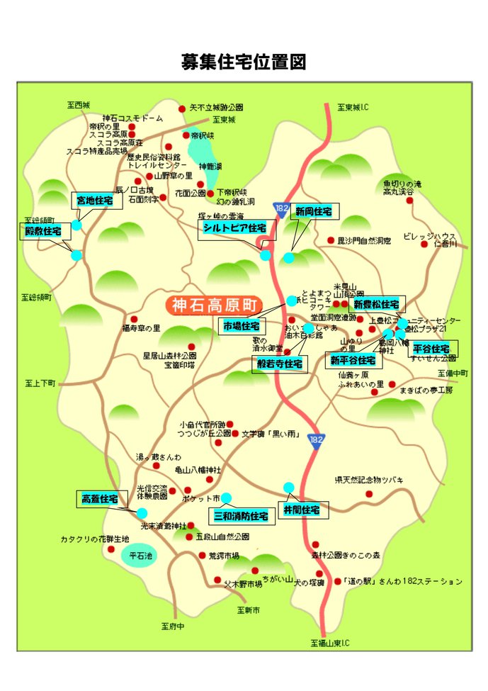 物件位置図